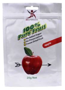 Freeze dried apple