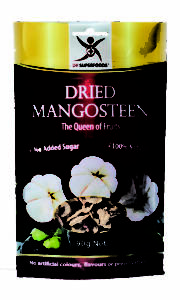 Dried mangosteen