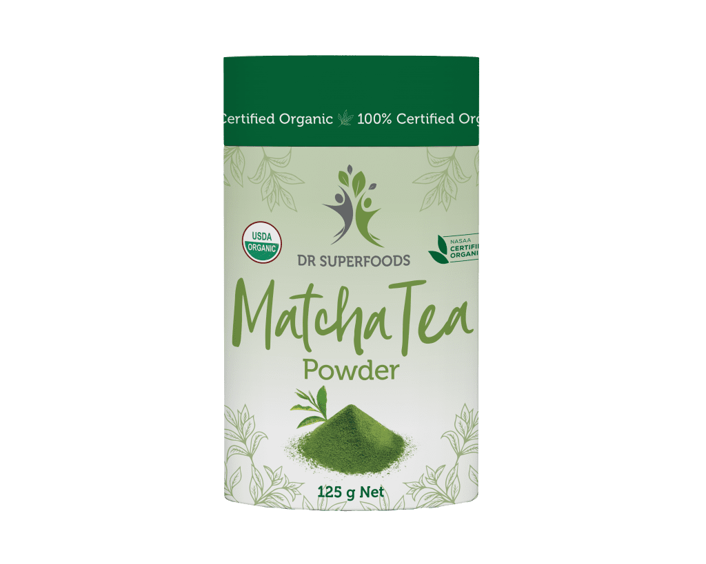 Matcha Tea Powder Certified Organic Dr Superfoods