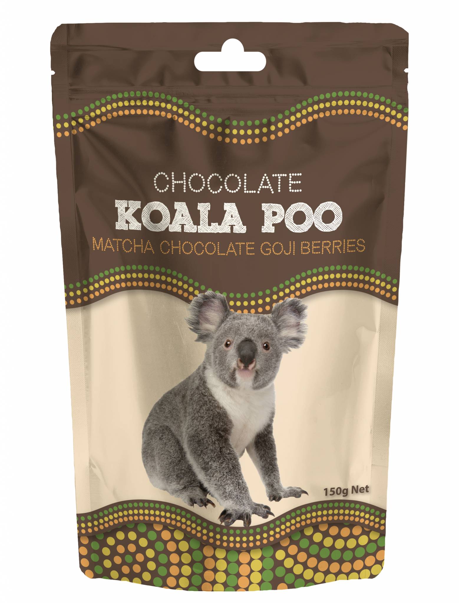 Koala Poo (Matcha White Chocolate Goji Berries) Chocolate Souvenir